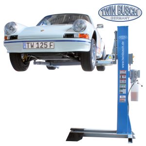 Pont élévateur 1 colonne Twin Busch TW125F-230 – 2,5 T – Fixe 230 V