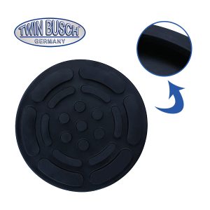Jeu de 4 tampons de levage en caoutchouc Twin Busch E-HEB0048 – Pour pont élévateur 1 colonne