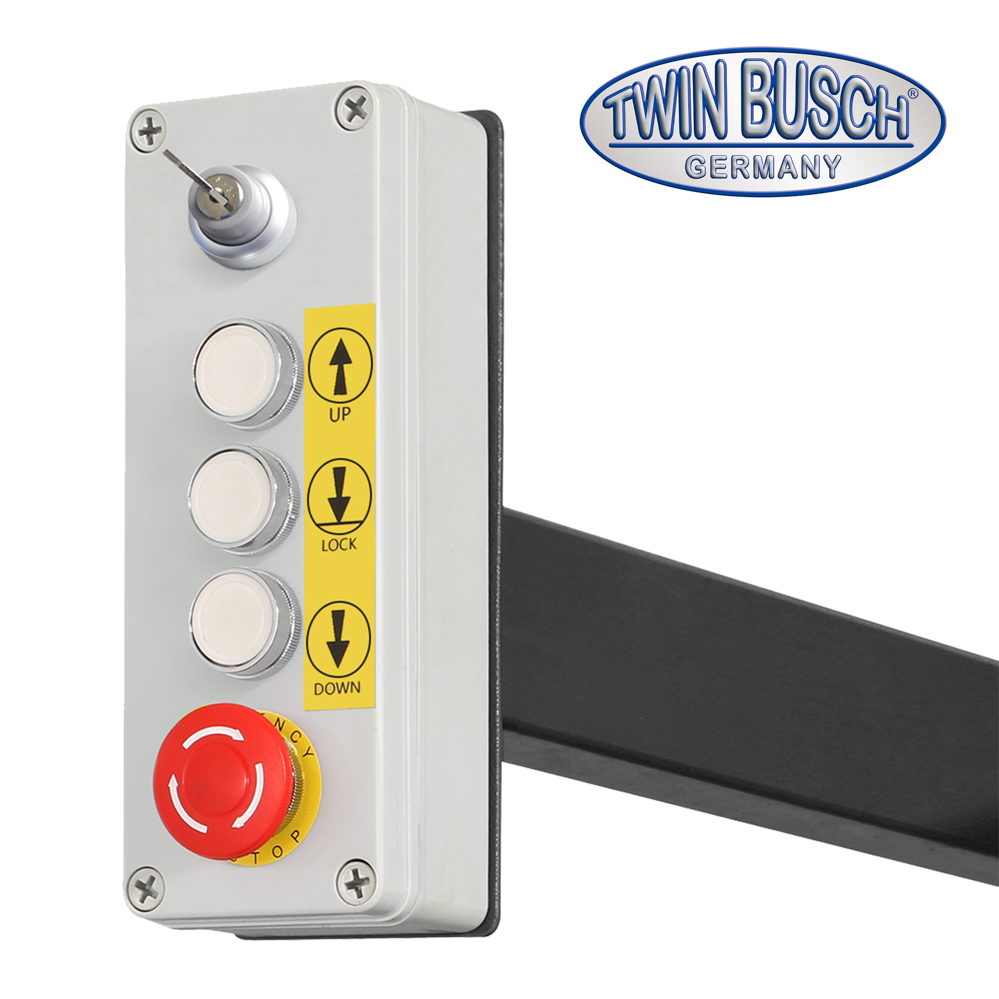TW227P-230-G: Pont 2 colonne Parking 2,7 T - electromagnétique - GREY-Line – Image 2