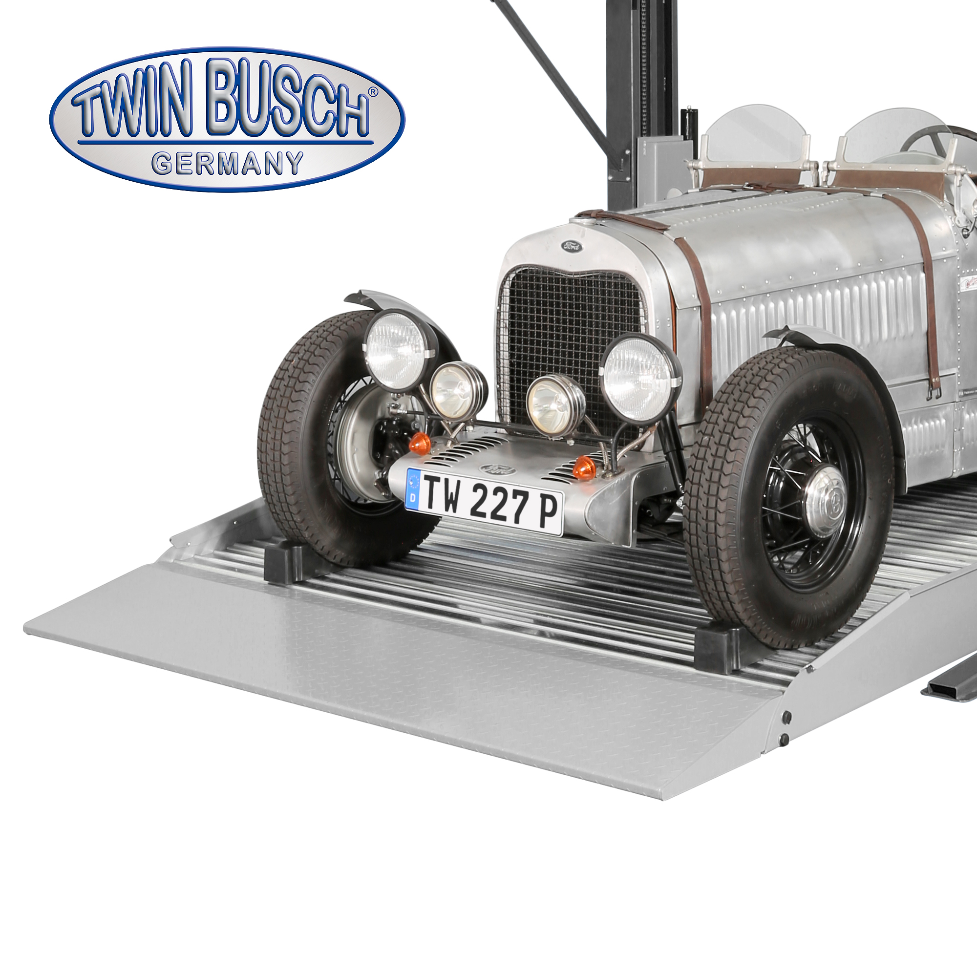 TW227P-230-G: Pont 2 colonne Parking 2,7 T - electromagnétique - GREY-Line – Image 8