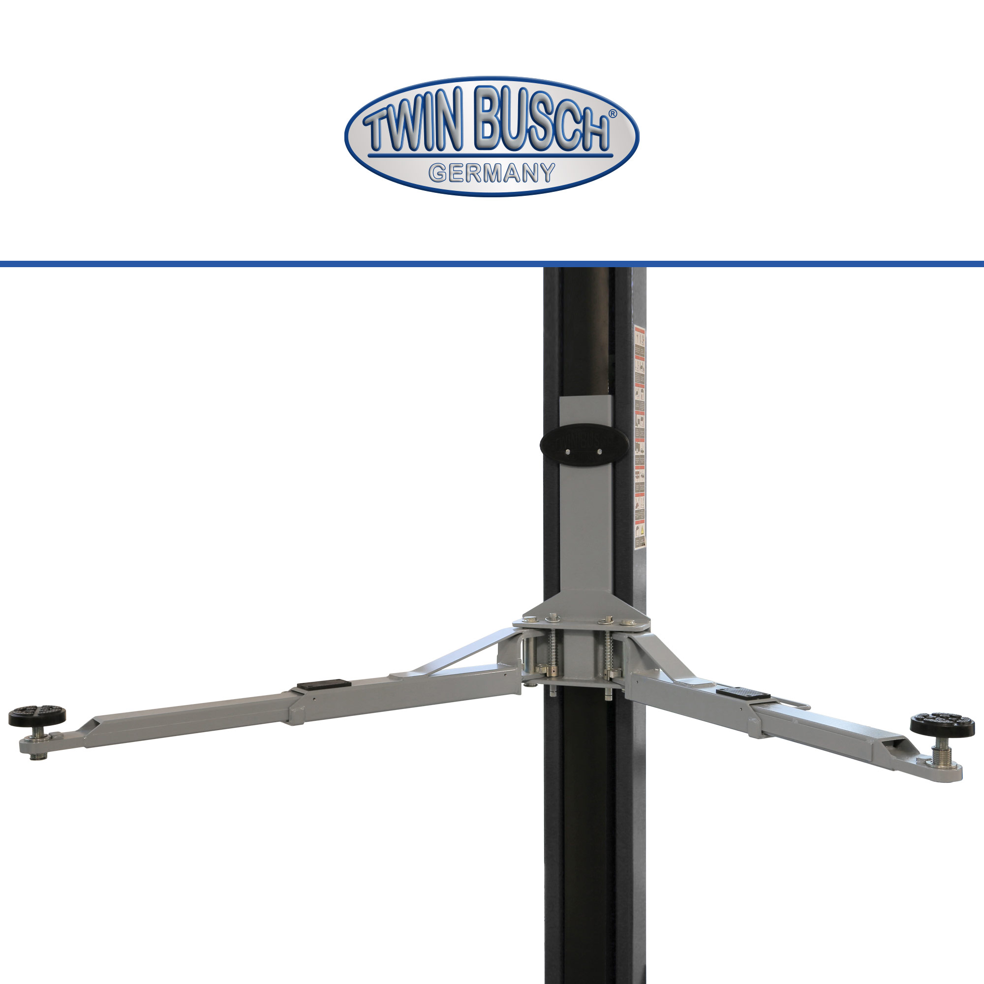 TW242PE-G: Pont 2 colonnes 4,2 T - Profi-Line - Grey-Line – Image 7