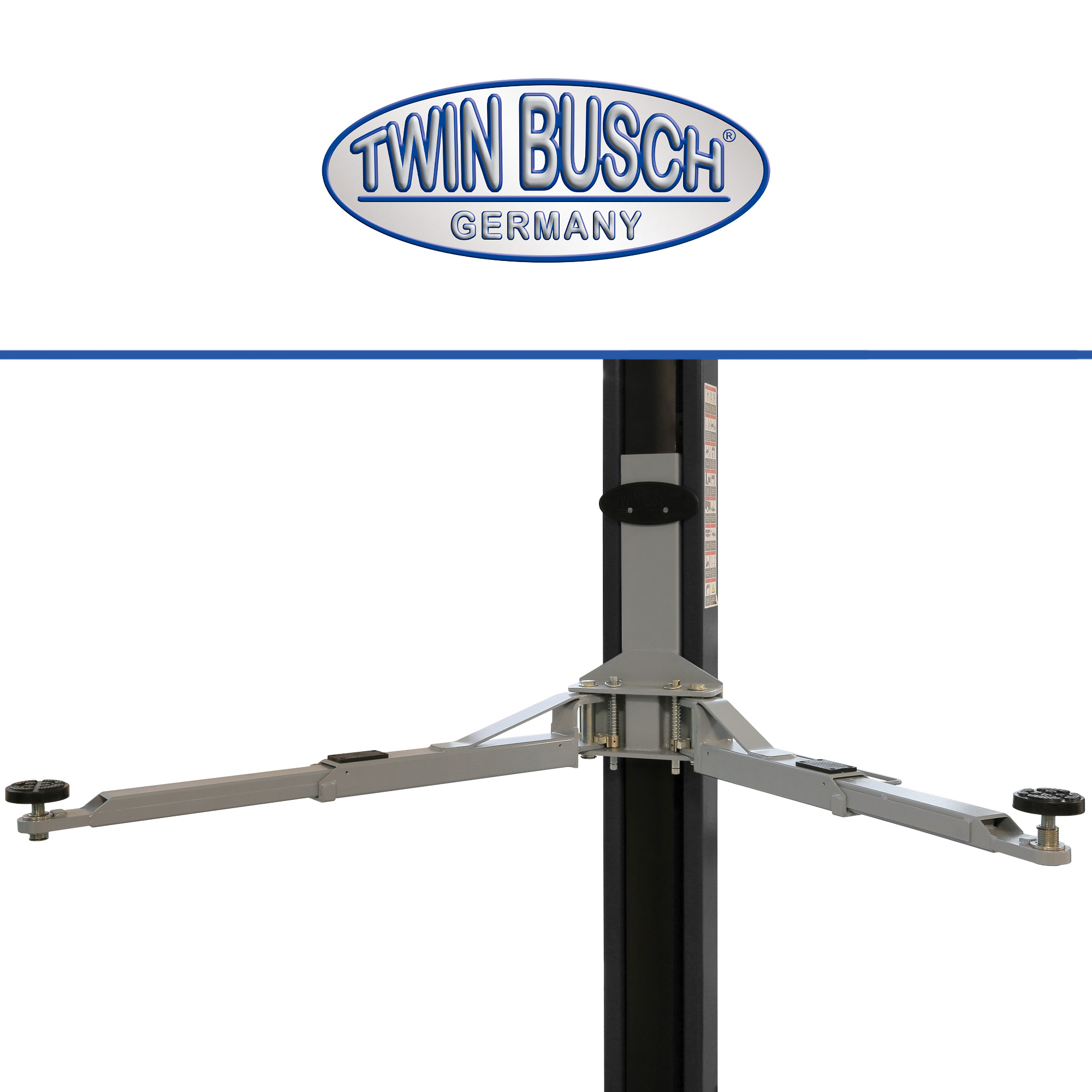 TW242PEB4.3-400-G: Pont 2 colonnes Profi-Line | sans embase - GREY-Line – Image 8