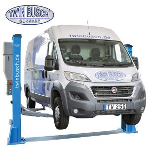 Pont élévateur 2 colonnes Twin Busch TW250-400 – 5 T – Heavy-Line – Automatique – 400 V
