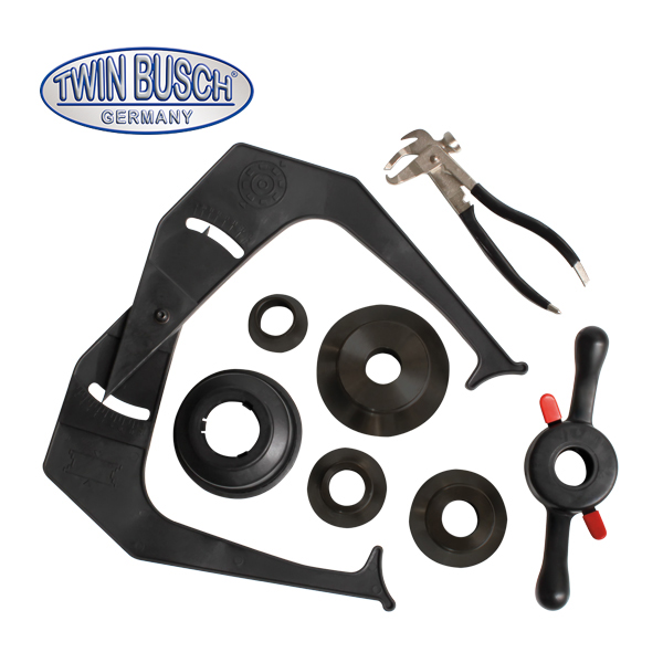 Équilibreuse de roues Twin Busch TWF-95 – Professionnelle automatique – Écran LCD – Image 6