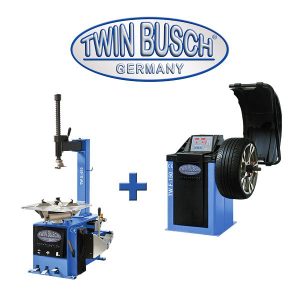 Pack Atelier Twin Busch TWX-610 + TWF-150 – Démonte-pneus + Équilibreuse de roues