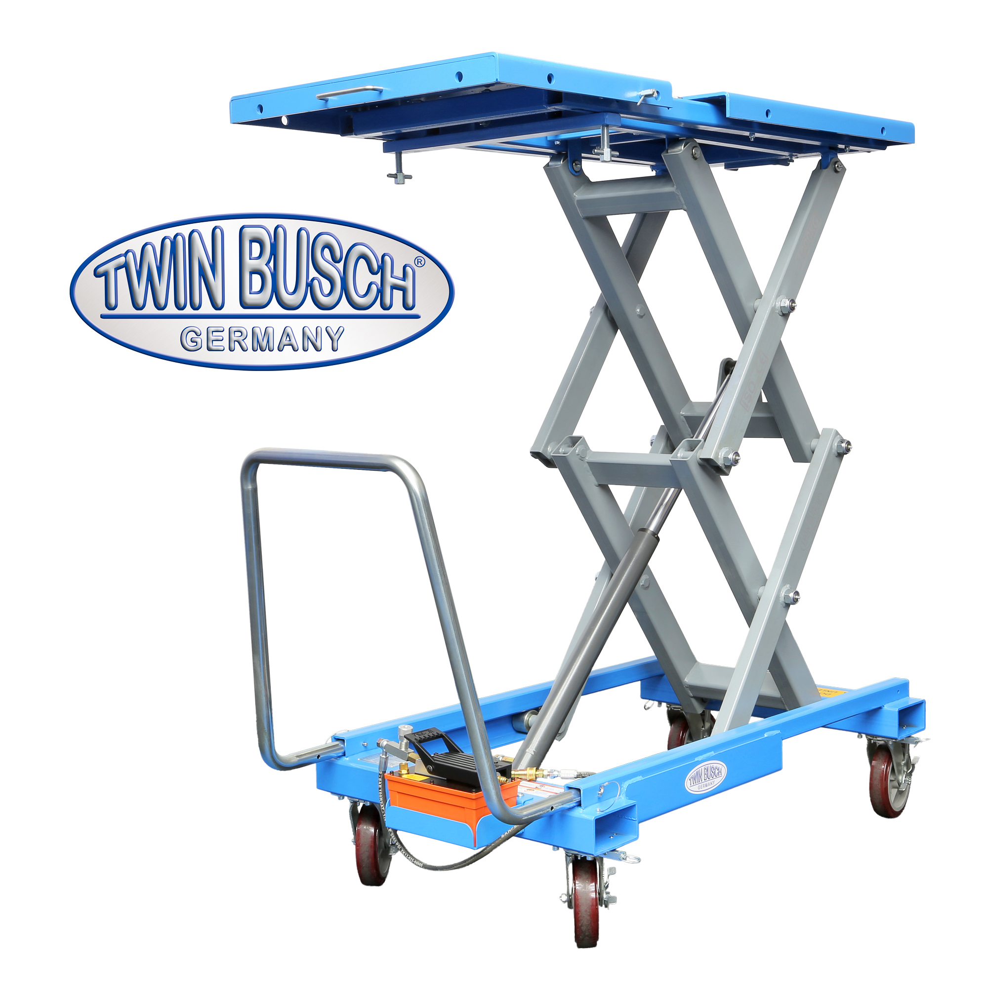 TWSH10-18: Table élévatrice à ciseaux professionnelle - 1000 kg