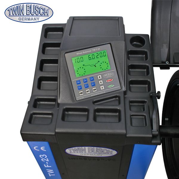 Pack Atelier Twin Busch TWX-98 + TWF-23 – Démonte-pneus Runflat + Équilibreuse automatique – Image 11